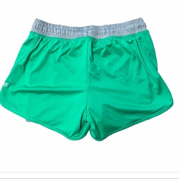 C9 by Champion Women's Green and Gray Breathable Inner Short Athletic Shorts XXL - Picture 6 of 9